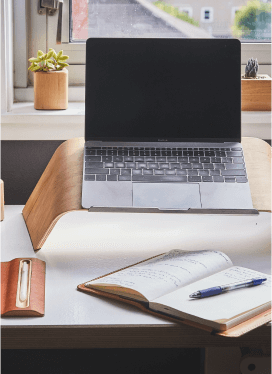 an office desk